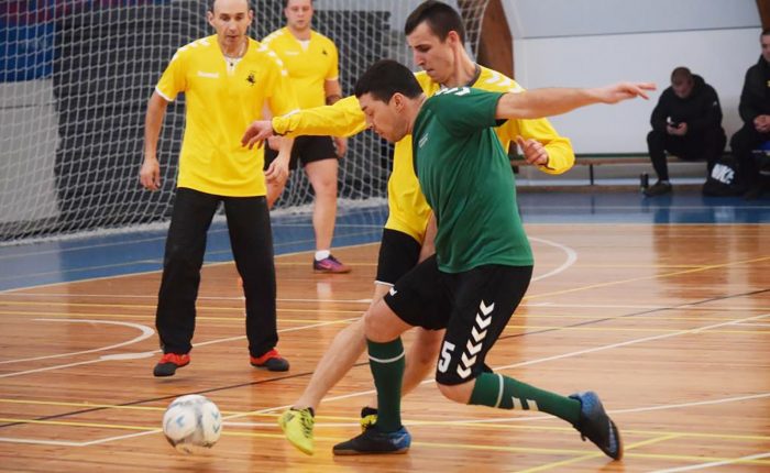 MAFF Futsal pirmenybių V turas pažymėtas įvarčių gausa ir turnyrinių pozicijų rokiruotėmis